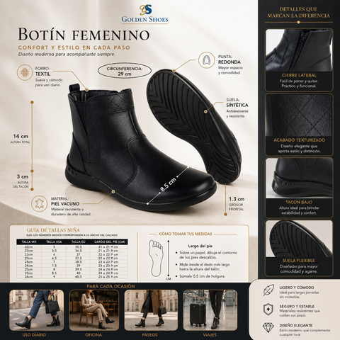 BOTIN DAMA GD 48310