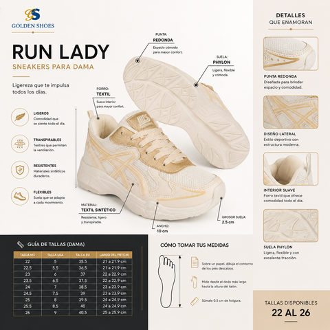 TENIS DAMA GS 0068