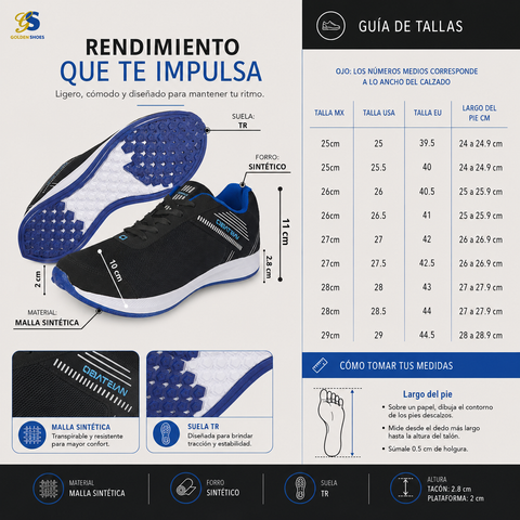 TENIS CABALLERO GS 0028