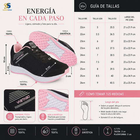 TENIS DAMA GS 0028