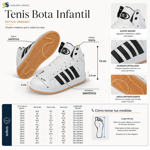 TENIS NIÑO GS 0070