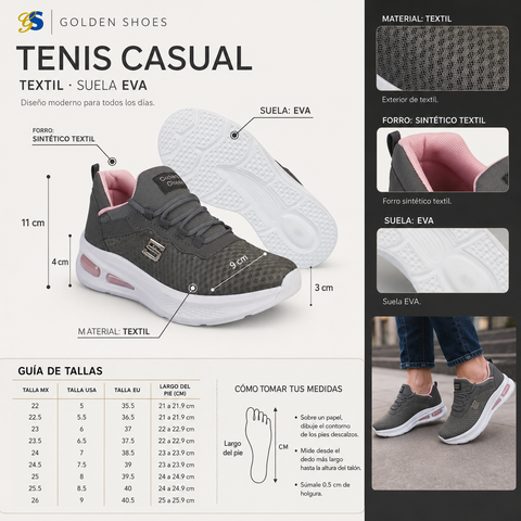 TENIS DAMA GS 0096