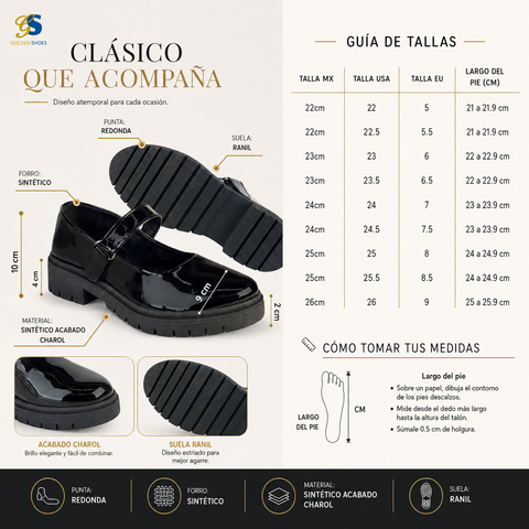 ZAPATO DAMA GS 0405