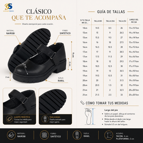 ZAPATO NIÑA ESTILO 0405