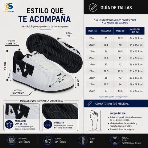TENIS CABALLERO GS 0950