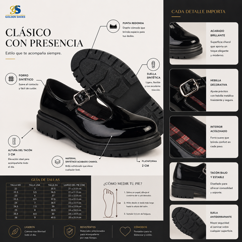 ZAPATO DAMA ESTILO 10105