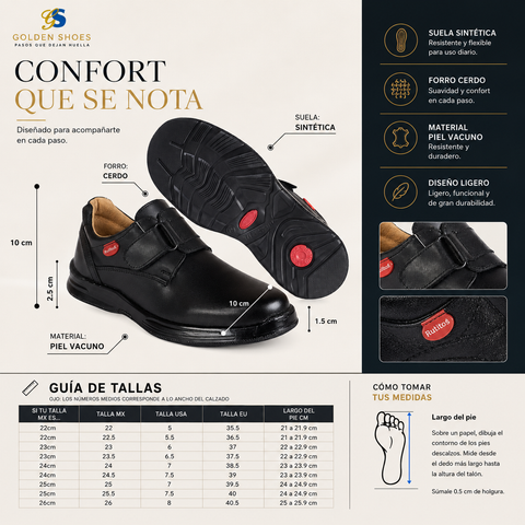 ZAPATO CABALLERO GS 7714