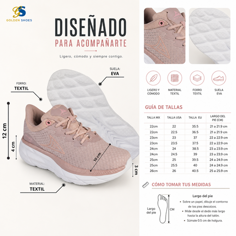 TENIS DAMA PIRMA 8016