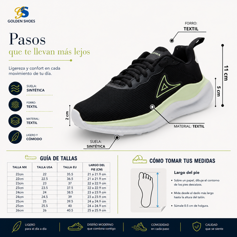 TENIS DAMA PIRMA 8018