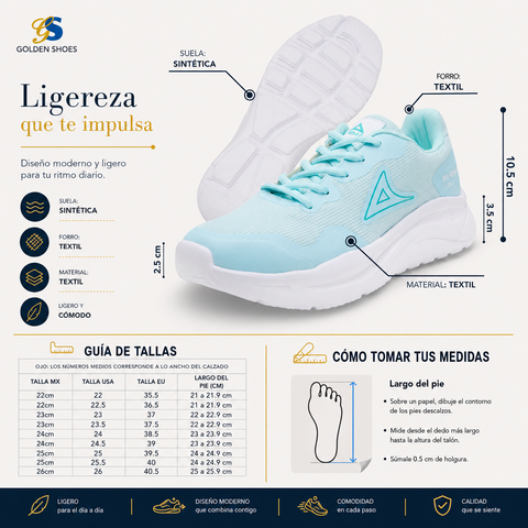 TENIS DAMA PIRMA 8517