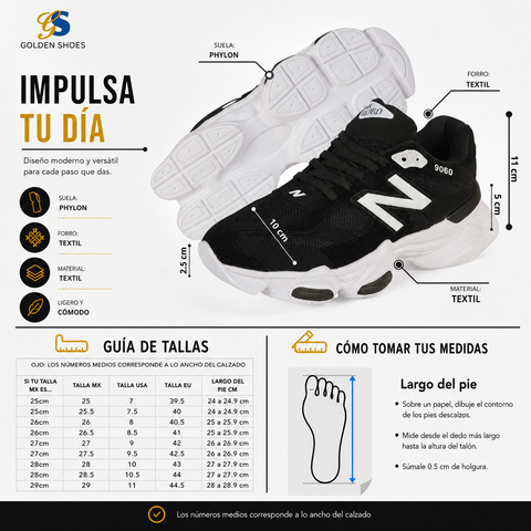 TENIS CABALLERO GS 9060