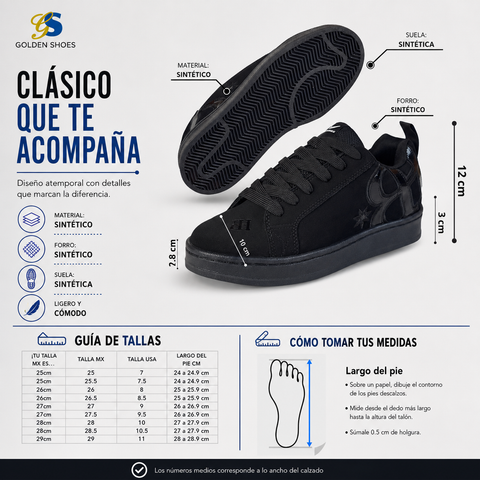 TENIS CABALLERO GS HB-525
