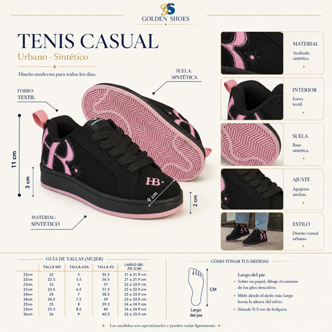 TENIS DAMA GS HB-525
