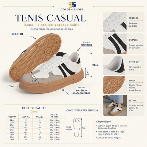 TENIS DAMA GS P-106