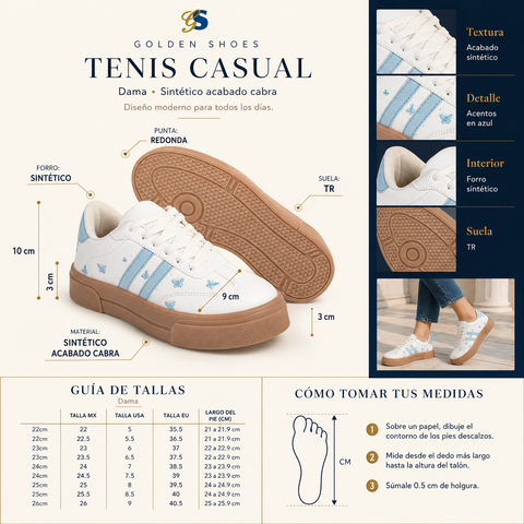 TENIS DAMA GS P-4500