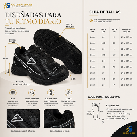 TENIS DAMA GS TIME-2520