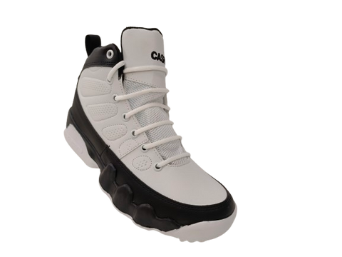 Tenis de Caballero Modelo 0002: Estilo y Comodidad en Blanco y Negro