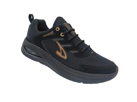Tenis de Caballero Color Negro Modelo 0080 - Estilo y Comodidad en Cada Paso