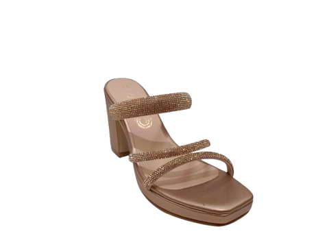 Elegancia y Brillo: Zapatillas de Dama Modelo 1034