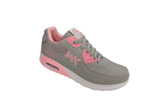 Teni de Dama Modelo 0011 - Comodidad y Estilo en Gris y Rosa