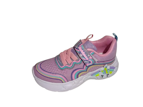 Tenis para Niña con Detalles Brillantes y Cómodos - Modelo 7140-F