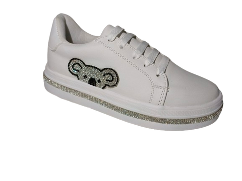 Brilla con Estilo: Tenis de Niña con Cristales - Modelo 0915