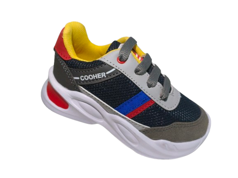 Tenis Deportivo para Niño Modelo 0063 - Cómodos y Coloridos