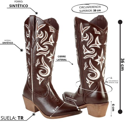 BOTA DAMA GS 8034