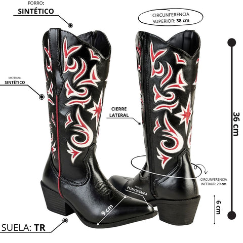 BOTA DAMA GS 8034