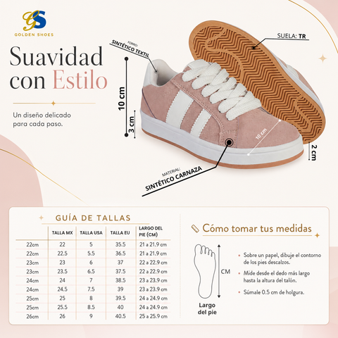 TENIS DAMA GS MD5000