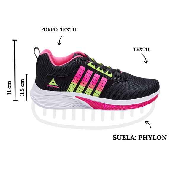 Tenis Deportivos Para Dama Golden Shoes Estilo 0007