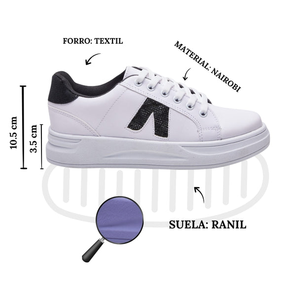 Tenis Casual Para Dama Estilo VP7000