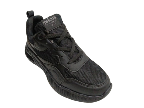 Elegancia y Comodidad: Tenis para Dama Negro TIME STREET-4