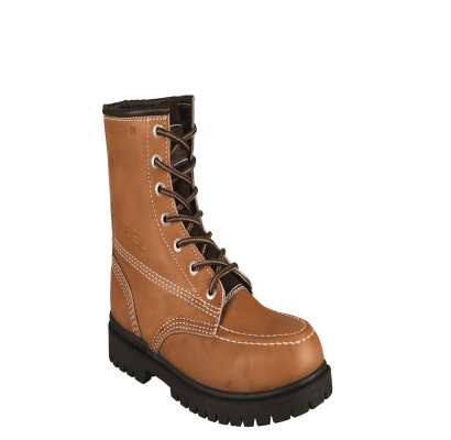 BOTA TRABAJO PARA CABALLERO COLOR CAFÉ BELLA SHOES ESTILO 0455
