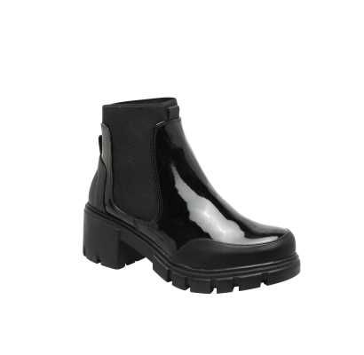 BOTA CASUAL DAMA COLOR NEGRO BELLA SHOES ESTILO 22320