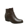 BOTA BOTIN DAMA COLOR CHOCOLATE GREEN LOVE ESTILO 92270