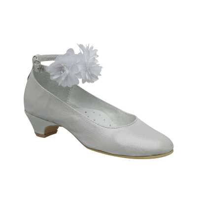 BALERINA CASUAL PARA NIÑA COLOR PLATA BELLA SHOES ESTILO 4935