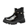 BOTA CASUAL PARA NIÑA COLOR NEGRO BELLA SHOES ESTILO 0552