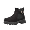 BOTA CASUAL PARA NIÑA COLOR NEGRO BELLA SHOES ESTILO 1023